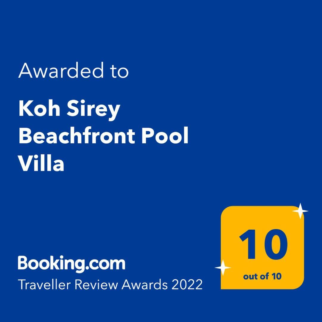 Rumah liburan Koh Sirey Beachfront Pool *